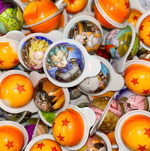 Gomitas Gomas Suaves Rellenas Dragón Ball Z 3d Coreana 30pz