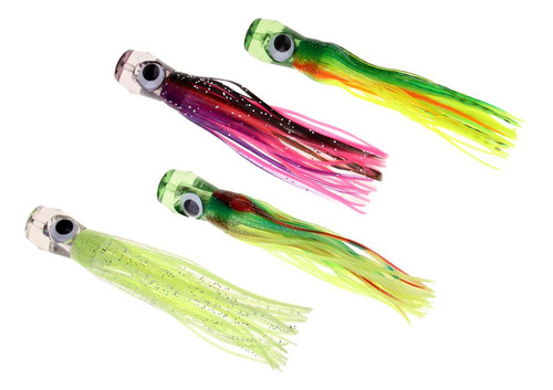 3 Pulpo Calamar Señuelo Atún Trolling Pesca Consejos Para