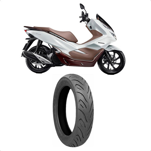 Pneu Traseiro Moto 100/90-14 Technic Sport R Sem Câmara 57p