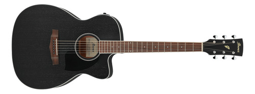 Guitarra Electroacústica Ibanez PC14MHCE-WK. para diestros negra