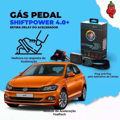 Shift Power Novo 4.0+ Fiat Mobi 2016 a 2020 Chip Acelerador Plug