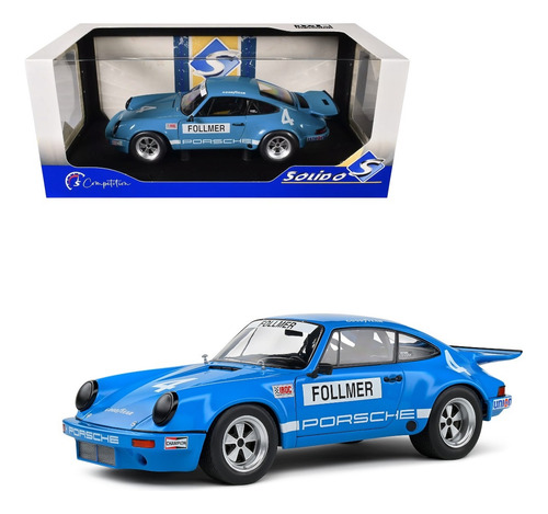 Porsche 911 Rs Iroc Riverside 1974 Solido Escala 1/18 Nuevo