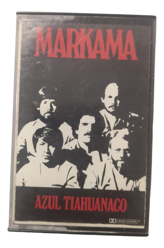 Cassette Markama  Azul Tiahuanaco               Supercultura