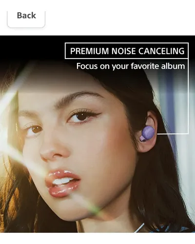 Fone Sony Linkbuds S X Olivia Rodrigo | Parcelamento sem juros