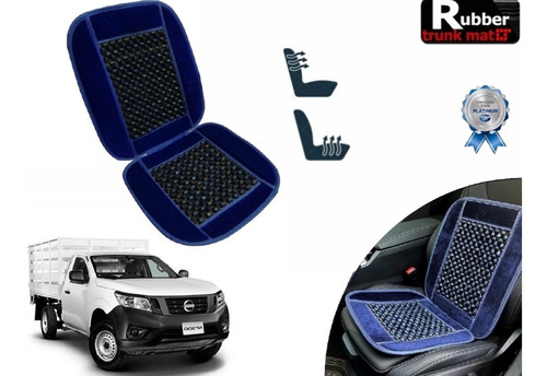 Cubre Respaldo Asiento Bolitas Nissan Np 300 Estacas 2016