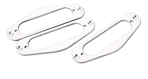 4 Recogedor De Cuello De Bobina Simple De Montaje Cromo