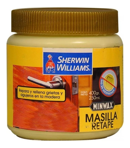 Masilla De Retape Alerce 400 Gr. (sherwin Williams)