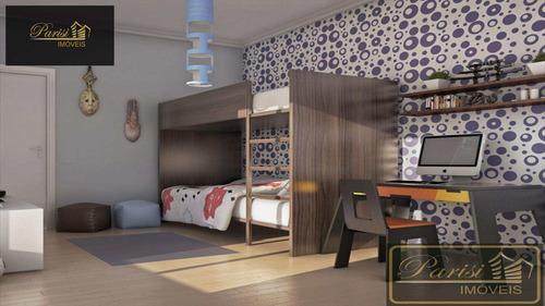 Imagem 7 de 17 de Apartamento Com 2 Dorms, Tupi, Praia Grande - R$ 332.000,00, 75,9m² - Codigo: 60 - V60