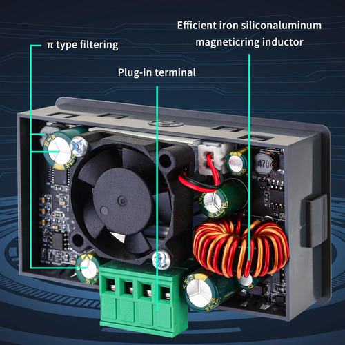 Convertidor Dc-dc Buck Boost Cc Cv 6-36 V A 0.5-36 V 5a 90 W