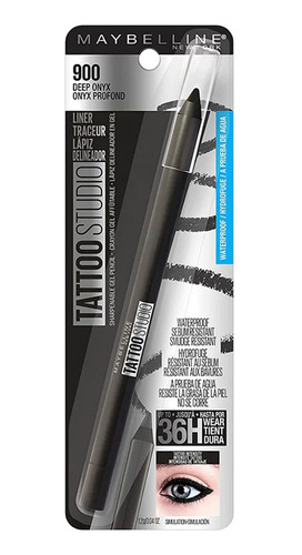 Lápiz Delineador Tattoo Studio 900 Waterproof Maybelline