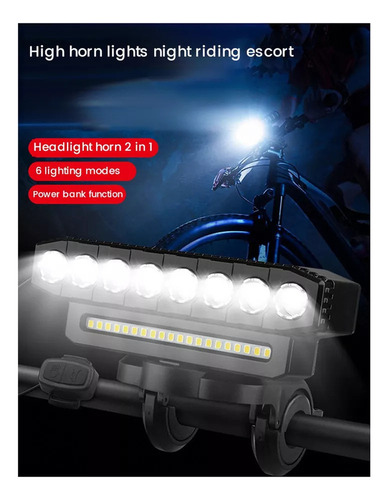 D De L Barra De Luz Led For Bicicleta Con Luz Delantera Para