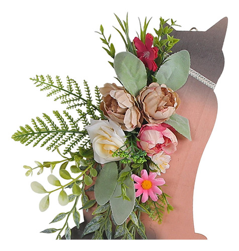 Decoración De Flores Para Colgar En La Pared, Guirnalda De
