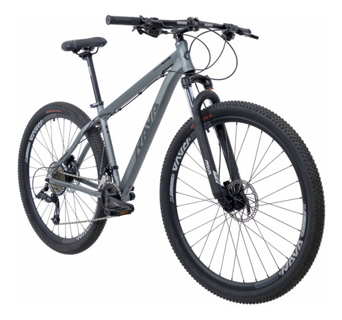 Bicicleta Aro 29 Rava Pressure Mtb 24v Cor Cinza Tamanho do quadro 19