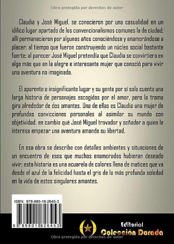 Claudia (colección Dorada Editorial) (edición En Español)
