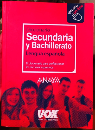 Libro Diccionario Secundaria Y Bachillerato # Lengua Español