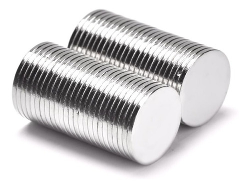 20pcs. Imã Super Forte 12x1 Neodímio Pastilha 12mmx1mm N52