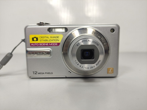 Câmera Digital Lumix Panasonic 12mpx Dmc-f3 Funciona Ok (Usado)