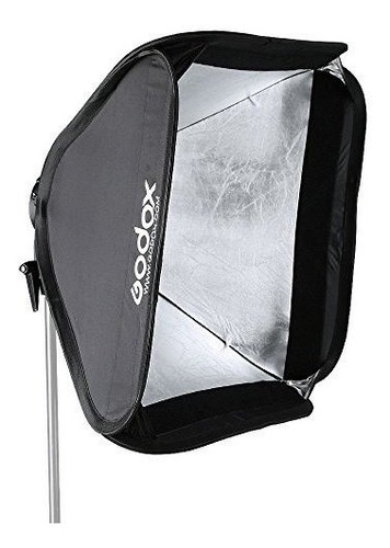 Imagen 3 de 6 de Softbox Plegable 23.6 23.6 in Soporte Speedlite Para
