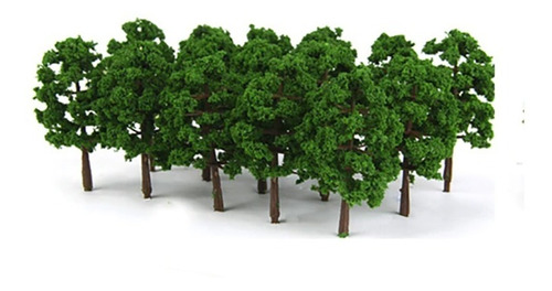 15 Mini Arbol Arbusto Maqueta Vegetación Modelismo De 3.5 Cm