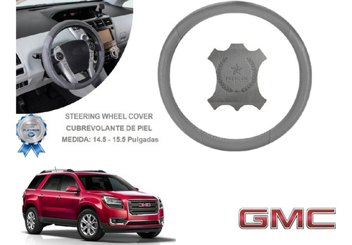 Funda Cubrevolante Gris Piel Gmc Acadia 2014