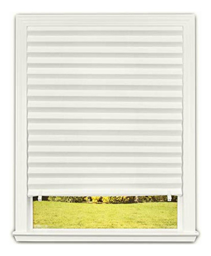 Original Light Filtering Pleated Paper Shade, White, 36  X