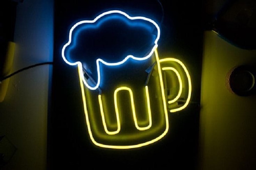 Imagen 6 de 10 de Letras Luminosas Figuras Neon Led. Texto Con Luz De Colores.