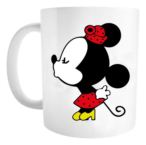 Taza Minnie Mouse #7 Blanco Minnie Mouse 7