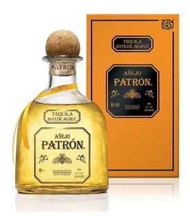 Tequila Patron Añejo C/estuche 750cc - Oferta