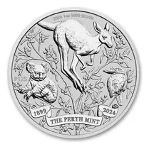 Comprar Moneda Plata Australia 125 Aniversario Carlos 1 Onza 2024