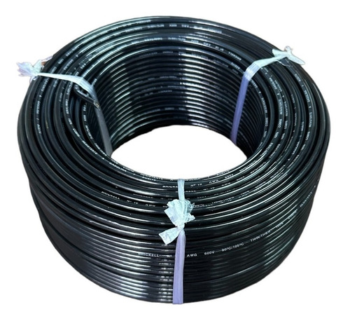 Cable N° 10 Thw Awg Pvc 100% Cobre 600v 75°c X 10mts