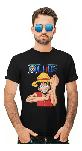 Playera One Piece Luffy Monkey Para Dama/caballero/niño