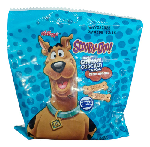 Scooby Doo Baked Graham Cracker Snacks Cinnamon Individu 28g