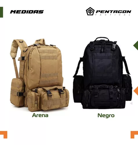 HN Outdoors - Mochila Tactica Militar Waterproof 50 Litros