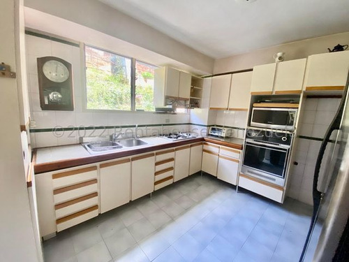 Tg Apartamento En Venta Con Pisos De Mármol, Pisos Bajo Sin Problema De Agua Con Vista Al Ávila, En Las Mercedes 23-26804 Ys