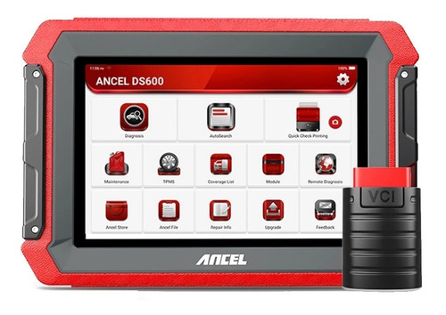 Escáner Automotriz Ancel Ds600 Codificación Profesional Ecu