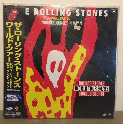 The Rolling Stones Live In Japan 95 . 2 Laserdiscs Japoneses