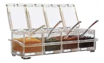 Comprar Porta Condimento Organizador Tempero Acrílico Cozinha