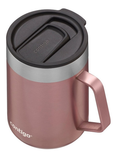 Imagem 2 de 7 de Caneca Térmica Inox C/ Tampa Contigo 414ml 5hrs Quente