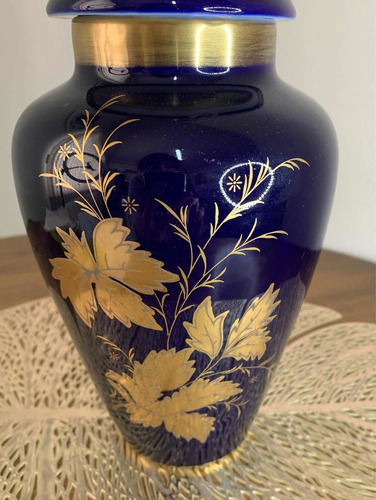 Potiche De Porcelana 27x 13 Cm