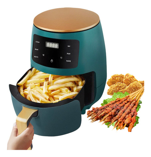 Air Fryer Home Multifuncional Con Pantalla Grande De 6 Litro