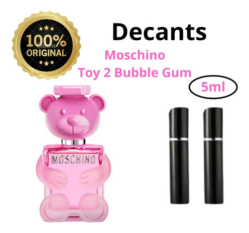 Muestra De Perfume O Decant Moschino Toy 2 Bubble Gum Dama