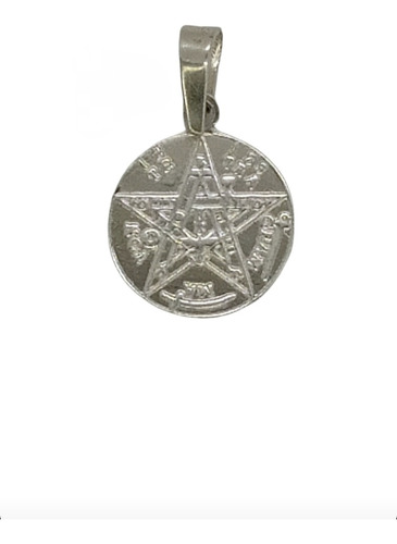 Tetragramaton N°2 Pequeño De Plata Chilena 980 (tetrammaton)