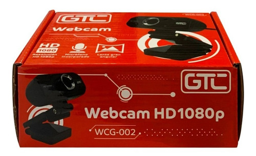 Webcam Camara Web Gtc Orig Full Hd 1920 X 1080 Usb Microfono