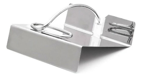 Porta Guardanapo Mesa Aço Inox Gloss Forma Alta Qualidade