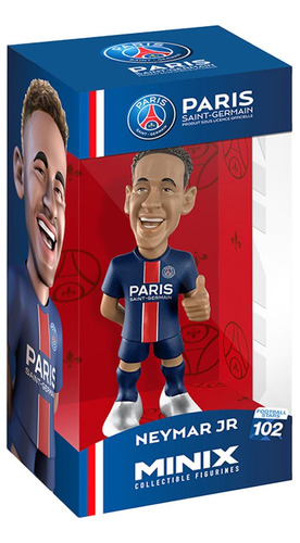 Minix Figura Neymar Futbolista Stars 10974 Paris Coleccion