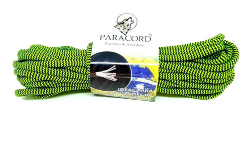 Paracord 550 Em 4 Rolos De 10m Pote Militar Impermeável Edc