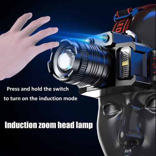 Faro Impermeable, Lámpara De Cabeza Fuerte Y Potente