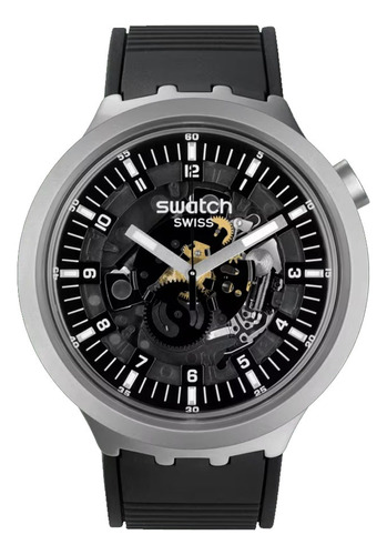 Reloj Swatch Dark Irony Sb07s105 Agente Oficial C