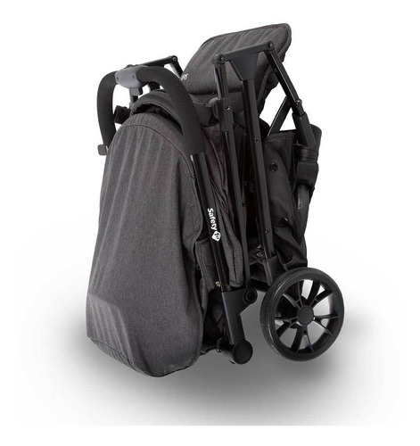 Carrinho Com Bebê Conforto Travel System Skill Trio Black