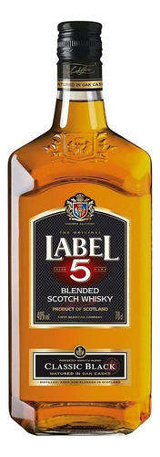 Paquete De 3 Whisky Label 5 Blend 700 Ml